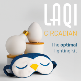 Laqi circadian: the optimal lighting kit