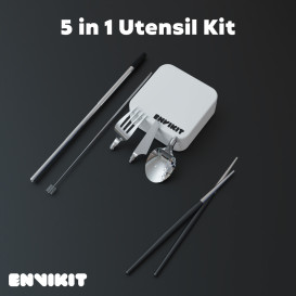 Envikit: Your 5-in-1 Pocket Sized Utensil kit