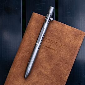 Gr5Titanium 2-In-1 Bolt-Action Pen CNC Machining