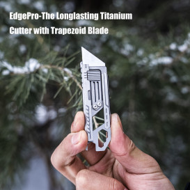 EdgePro-Titanium Cutter with Trapezoid Blade