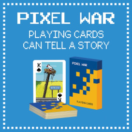 Pixel War Playing Cards