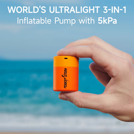 ATOMIC PUMP:2.19oz Pocket Size 3-in-1 Air Pump