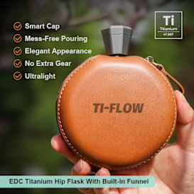 Ti-Flow: A Smarter, Sleeker Hip Flask for EDC