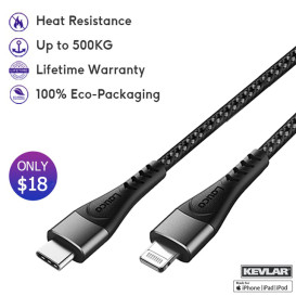 Lauco:The Most Rugged & Powerful 100W USB-C Cables