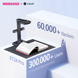 ET24 Pro - Incomparable Professional Book Scanner