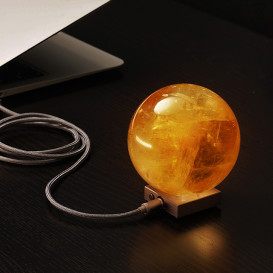 DeskSpace: Handcrafted Solar Sun Mood Lamp