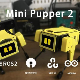 Mini Pupper 2: Open-Source, ROS2 Robot Kit