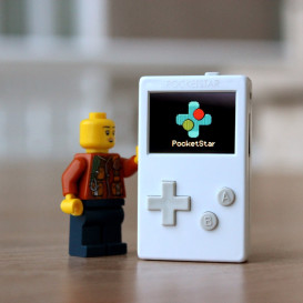 PocketStar - Keychain sized Retro gaming!