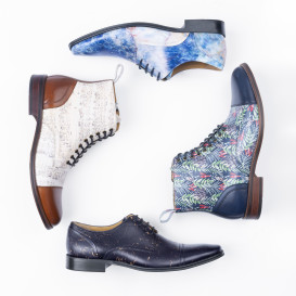 Patterned Leather Footwear- Inspired by You