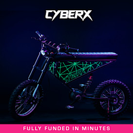 XION CyberX - 50MPH, 100-Mile Range Custom eBike