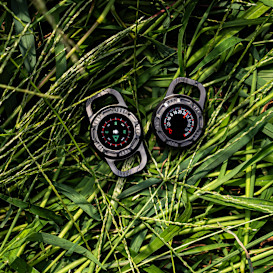 Outdoor Adventure Sports-Titanium 2-in-1 Compass