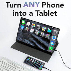 PhonePad: Turn ANY Smartphone into a Tablet