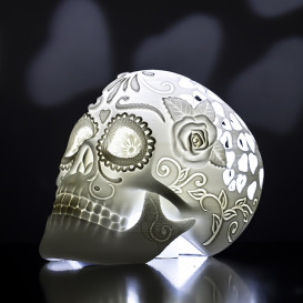 La Petite Mort Mexican Skull Lamp