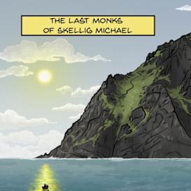 Last Monks of Skellig Michael Comic Book Series