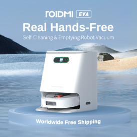 ROIDMI EVA: Self-Cleaning & Emptying Robot Vacuum