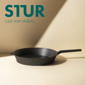 STUR Skillet: The German Cast-Iron Pan
