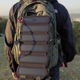 SolarCru:Most compact foldable solar panel charger