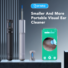 TOFARO-Smaller & More Portable Visual Ear Cleaner