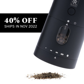 Black Rain: The One-Touch Automatic Pepper Mill