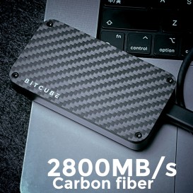 Bitcube: Carbon Fiber & 40Gbps NVMe SSD Enclosure