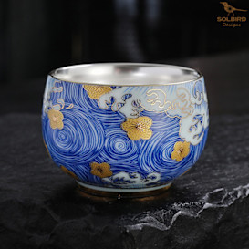 Sol-Bird's Sea Blossoms: The Silver-Lined Teacup