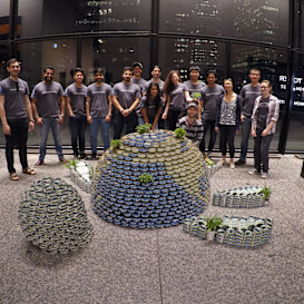 Canstruction Toronto 2019 - Aercoustics Entry