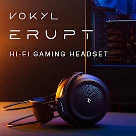 Vokyl Erupt - Gaming Headphones with NC Boom Mic