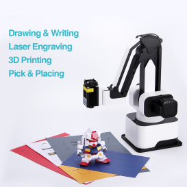Hexbot - The Modular All-In-One Desktop Robot Arm