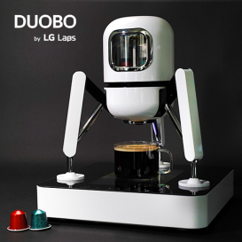 DUOBO: Simultaneously Extract Two Coffee Capsules