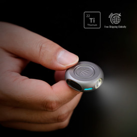 The MiCoin: Ti Coin-Sized Rechargeable Flashlight