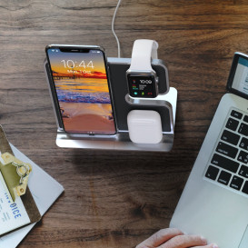 iComboStand - The Ultimate Wireless Charging Stand