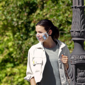 Mask Off: masque transparent et ventilé avec UV-C