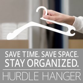HURDLE HANGER : Organize Your Closet in a Snap