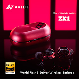 World First 5-Driver Wireless Earbuds from Japan