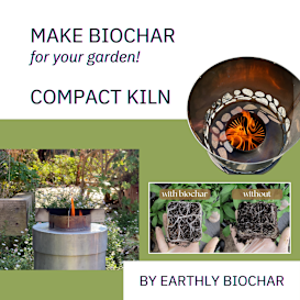 Compact Biochar Kiln - Make Biochar At Home