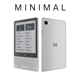The Minimal Phone: First E-Ink QWERTY Phone
