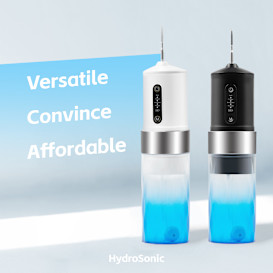 HydroSonic, the 5-in-1 Ultrasonic Teeth Cleaner