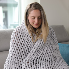 Quietly, handmade weighted blankets.