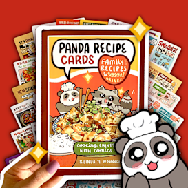Panda Recipe Cards - Updated Bundle