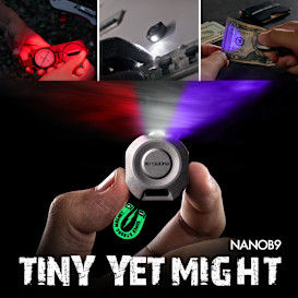 NanoB9: The Versatile Coin-Sized Flashlight