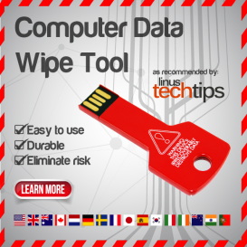 Redkey USB: Computer Data Wipe Tool
