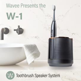 Wavee Presents the W-1 : Toothbrush Speaker System