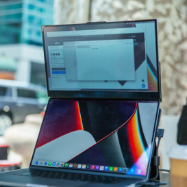 DUEX Float: Unleash portable stacked screen power