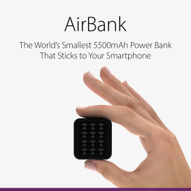AirBank: World's Smallest Fast Wireless Power Bank