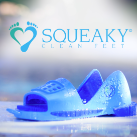 Squeaky Clean Feet