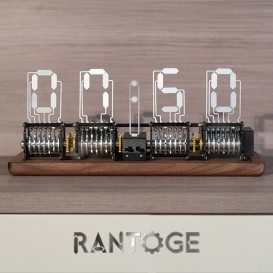 Rantoge--An electromechanical cam clock