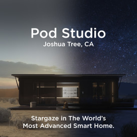 Pod Studio - A Futuristic Glamping Experience!