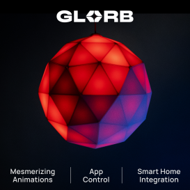 GLORB - A smart lamp and living sculpture
