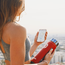 Hydrade - Solar-Powered Double Wall Smart Bottle!