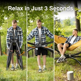 anymaka Portable Hammock Stand that Sets Up in 3s